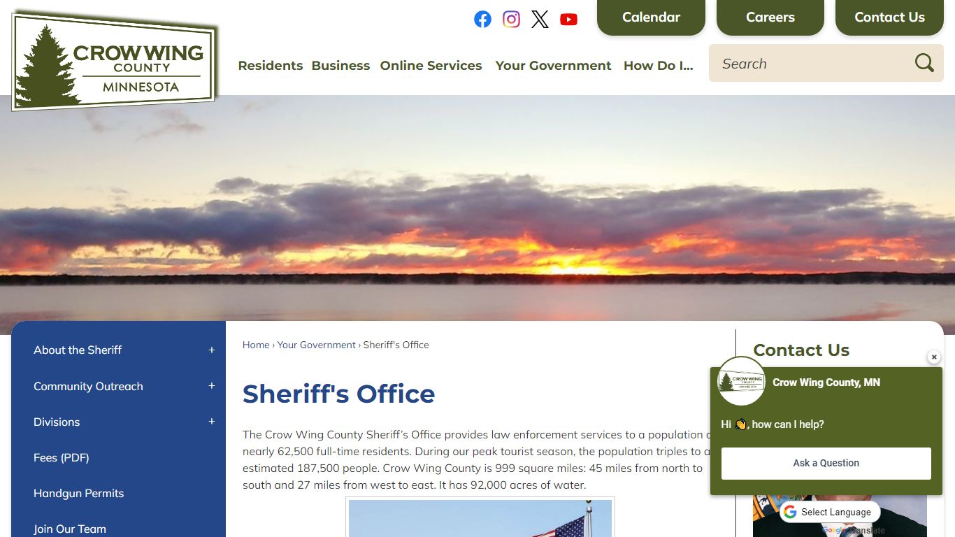 Sheriff's Office | Crow Wing County, MN - Official Website